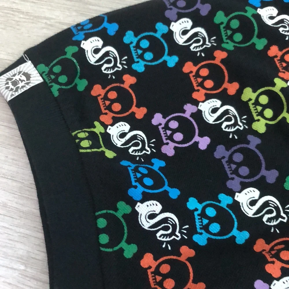 Creating Limitless Heights Skulls/Money Print Polo Glow in the Dark 2XL/3XL